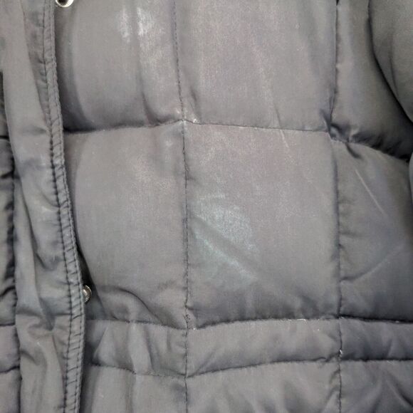 Route 66 Men's Puffer Jacket Black Medium Front Zip Long Sleeve Pocket Quilted - Picture 7 of 16